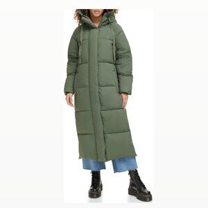Levi's Extra Long Quilted Hooded Parka